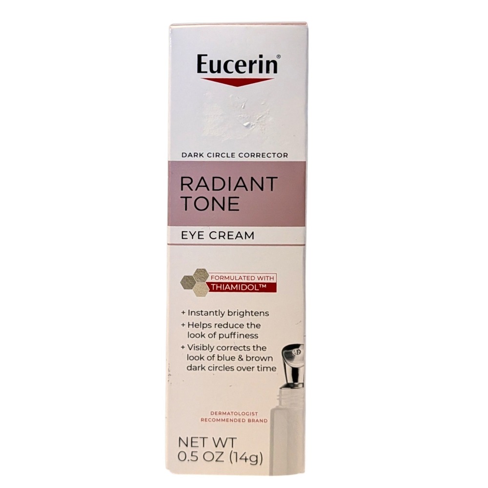 Eucerin Radiant Tone Eye Cream Dark Circle Corrector with Thiamidol 0.5 oz